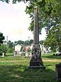 Monument in Voegtly Cemetery, Troy Hill, Pittsburgh