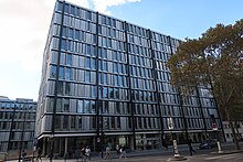 The Ecole des hautes etudes en sciences sociales (EHESS), France's most prestigious university in the social sciences, is headquartered in the 6th arrondissement. Maison des sciences de l'homme, 54 boulevard Raspail, Paris 6e 1.jpg