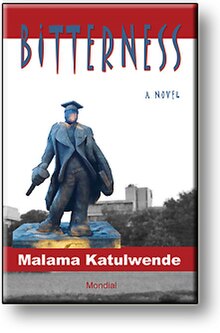 Book cover of Malama Katulwende's novel "Bitterness" Malama-katulwende-bitterness.jpg