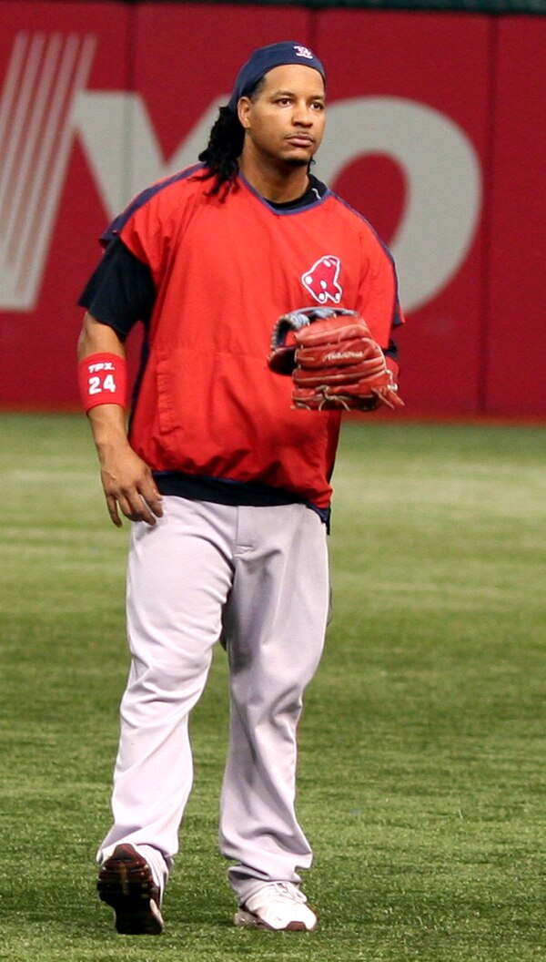 Ramirez with the Boston Red Sox in 2008