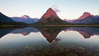 Swiftcurrent Lake and Mount Wilbur