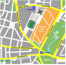 Map showing the Heiligengeistfeld Map-Heiligengeistfeld.svg