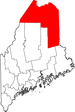 Koartn vo Aroostook County innahoib vo Maine