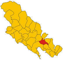 Localisation de Vezzano Ligure