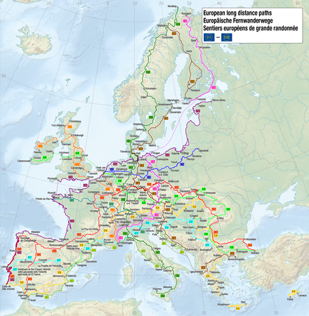 Europäische Fernwanderwege – Wikipedia