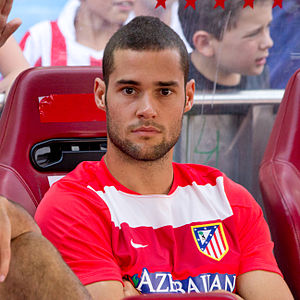 Footballer Mario Suárez