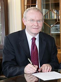 Martin Mcguinness: Político irlandês