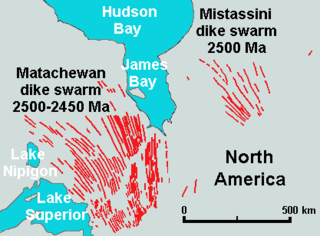 <span class="mw-page-title-main">Matachewan dike swarm</span>