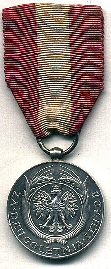 Miniatura Medal za Długoletnią Służbę