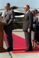 Menachem Begin and Cyrus R. Vance, 1980