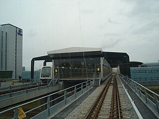 <span class="mw-page-title-main">Lufthavnen station</span> Copenhagen metro station