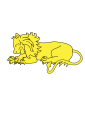 Lion dormant