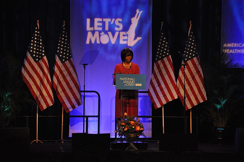 File:Michelle Obama speaks to National League of Cities about Let's Move! (5528942051).jpg