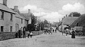 The Square, Milborne St Andrew, circa 1900 Milborne St Andrew.jpg