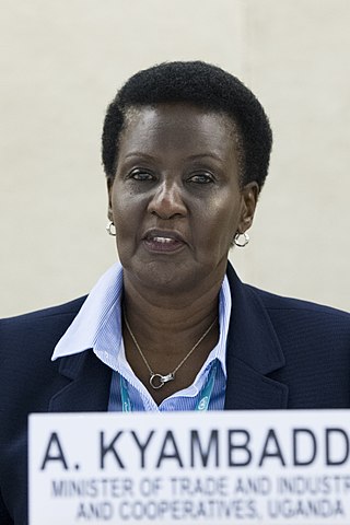 <span class="mw-page-title-main">Amelia Kyambadde</span> Ugandan politician and businesswoman