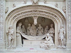 Mise au tombeau du Christ, abbaye de Solesmes.