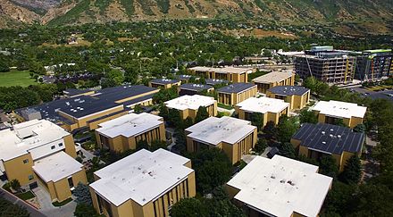 The Missionary Training Center in Provo, Utah, United States, is one of 10 such centers located throughout the world.