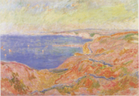 On the Cliff near Dieppe Monet - Wildenstein 1996, 1464a.png