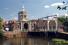 Leiden's west gate, the Morspoort Morspoort-Leiden.jpg