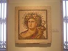 Mosaico procedente de Aranjuez depositado en el Museo Arqueológico Nacional