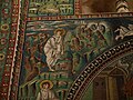 San Vital de Rávena, siglo VI, mosaico bizantino.