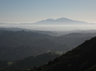 Mount Diablo from the Berkeley-Oakland hills MountDiablo.JPG