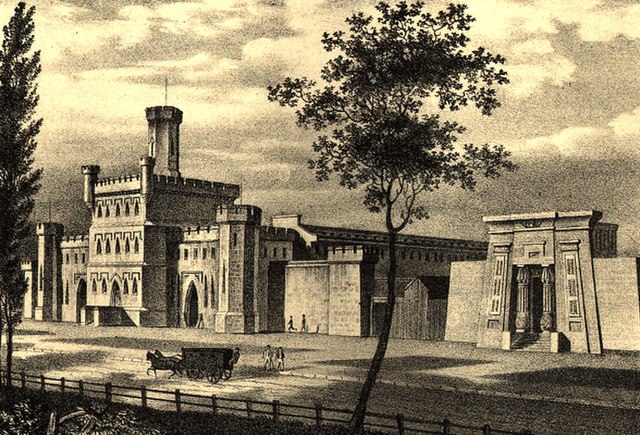 Moyamensing Prison, Philadelphia (1832–35, demolished 1968)