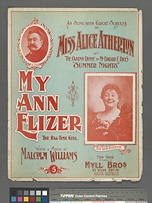 Alice Atherton in My Ann Elizer in 1898