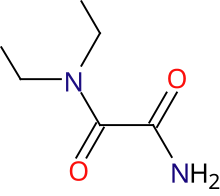 N, N-Dietiloksamid maddesinin açıklayıcı resmi