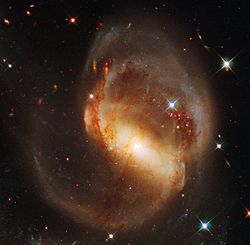 Квінтет Стефана (На фото NGC 7319 знаходиться зверху у лівому куті.)