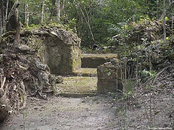 Nakbé, Palacio Maya del Pre Clásico, Cuenca del Mirador, Petén, Guatemala