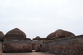 Narsinghgarh fort, the official Residence of the rulers of the state until Raja Bhanu Prakash Singhji shifted to the Bhanu Niwas Palace in the town in 1962 Narsinghgarh fort.jpeg