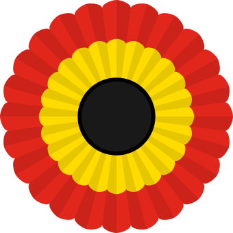 Belgian patriots chose the colours of Brabant (red, yellow and black) for their cockade. This would later influence the Belgian flag created in 1830.