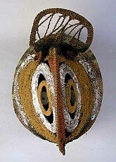 Unidentified Abelam Artist. Helmet Mask (Baba Tagwa). Papua New Guinea. 20th century. The Baltimore Museum of Art: Gift of Geneviève McMillan in Memory of Reba Stewart. BMA 2008.223