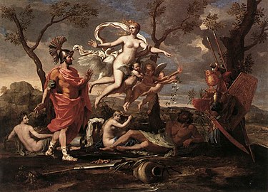 Venus en Aeneas (Poussin)