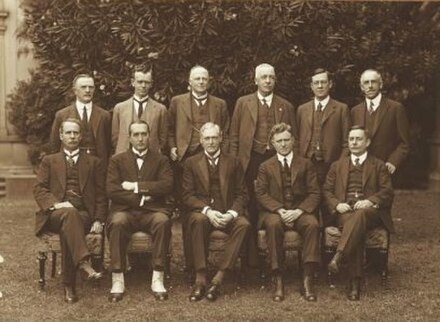 Bruce's newly assembled ministry, 1923