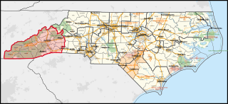 <span class="mw-page-title-main">North Carolina's 11th congressional district</span> U.S. House district for North Carolina