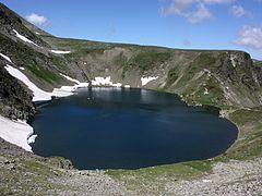 Okoto, o lago mais profundo de Rila