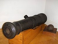"Old Toby" Canon at The Old Colony Historical Society Taunton Mass. Old Toby his Canon.jpg