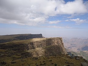 Simien-Nationalpark (zwischen Geech und Chennek Campsite)