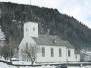 Oppheim Church Church in Vestland, Norway