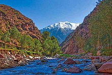 The Ourika River valley