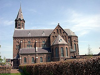 Overasselt Village in Gelderland, Netherlands