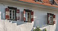 * Nomination Window shutters at the western side of the new castle Leonstein (nowadays serves as a hotel) on Leonsteinerstrasse #1, Pörtschach, Carinthia, Austria -- Johann Jaritz 04:06, 12 December 2020 (UTC) * Promotion  Support Good quality. --Vengolis 04:25, 12 December 2020 (UTC)
