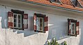 English: Window shutters at the western side Deutsch: Fensterläden an der West-Seite