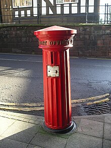 Behind The Door Post Box