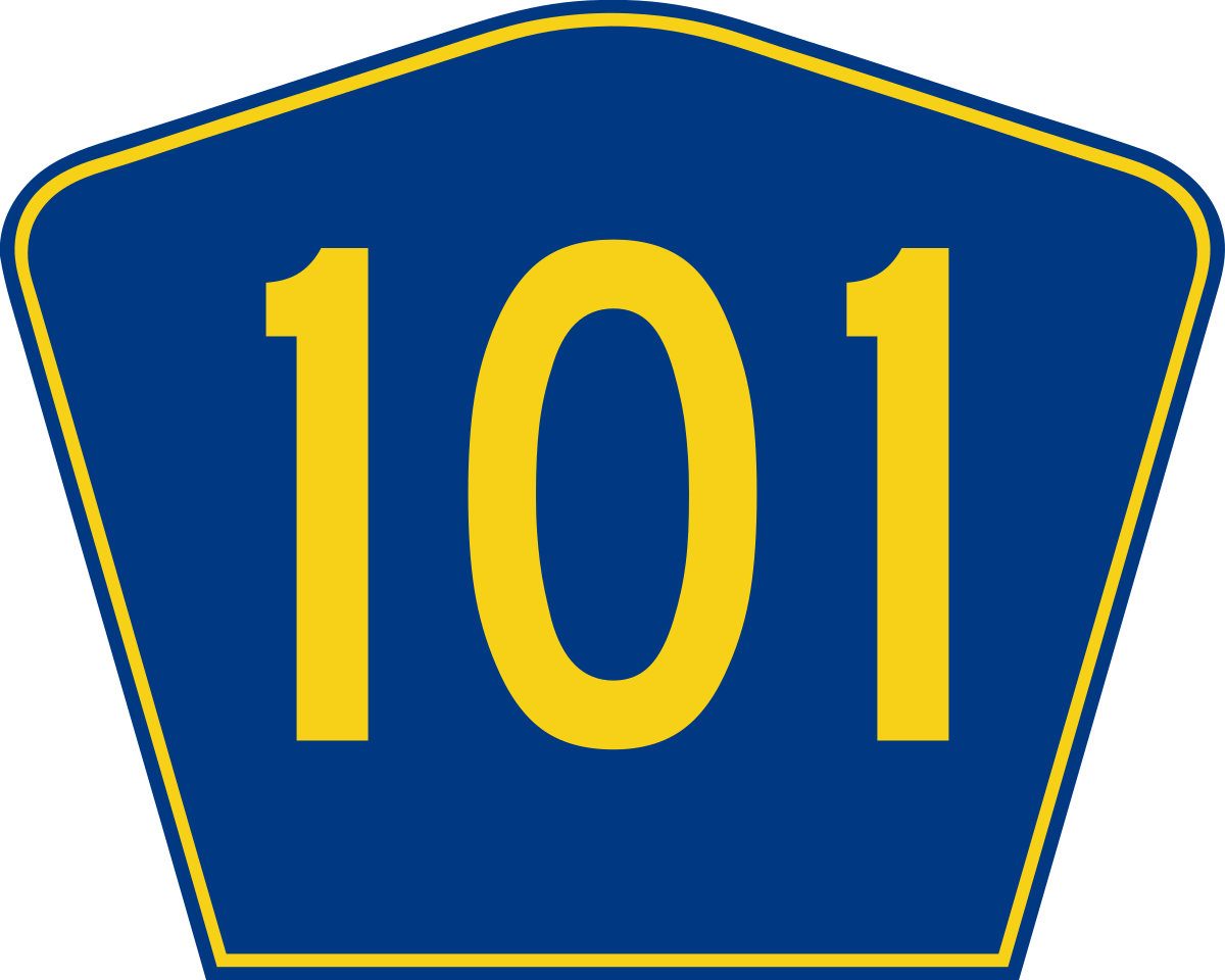 101 29 pr. Highway 101. Шоссе 101.