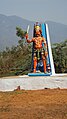 Painted Statue in Poovankurichi