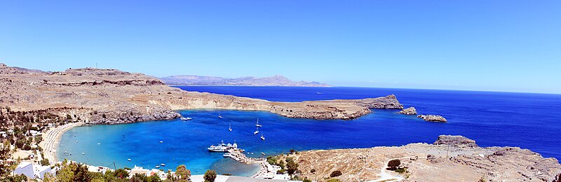 File:Panorama of Lindos.jpg