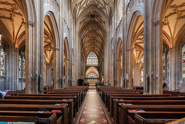 Nave, looking east